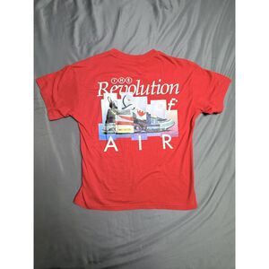 Nike Youth Large Red T Revolution of Air Sneaker NEW with Tags Sports Athletic